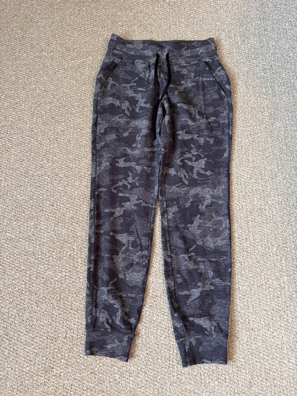 lululemon athletica Dark Gray Camo Joggers